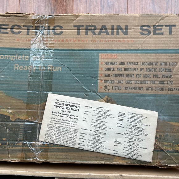 Vintage 1960s Lionel Electric Train Set - Picture 7 of 7